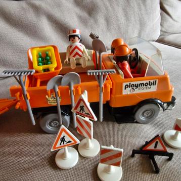 Wegenbouw playmobiel beschikbaar voor biedingen