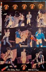 Rolling Stones 1981 U.S. Tour Poster, Ophalen of Verzenden, A1 t/m A3, Muziek, Rechthoekig Staand