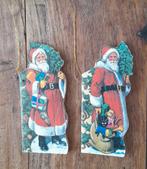 2 oude kerstversiering boekjes hangers, Diversen, Kerst, Ophalen of Verzenden