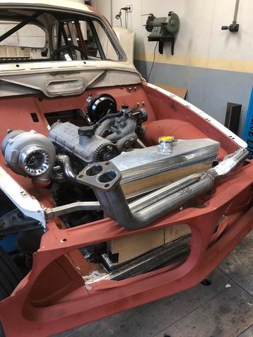 Volvo anazone RVS standaard dubbele voorpijp beschikbaar voor biedingen