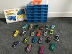 Hot Wheels  18 Auto's + Opbergkoffer - Nieuw, Ophalen of Verzenden, Nieuw