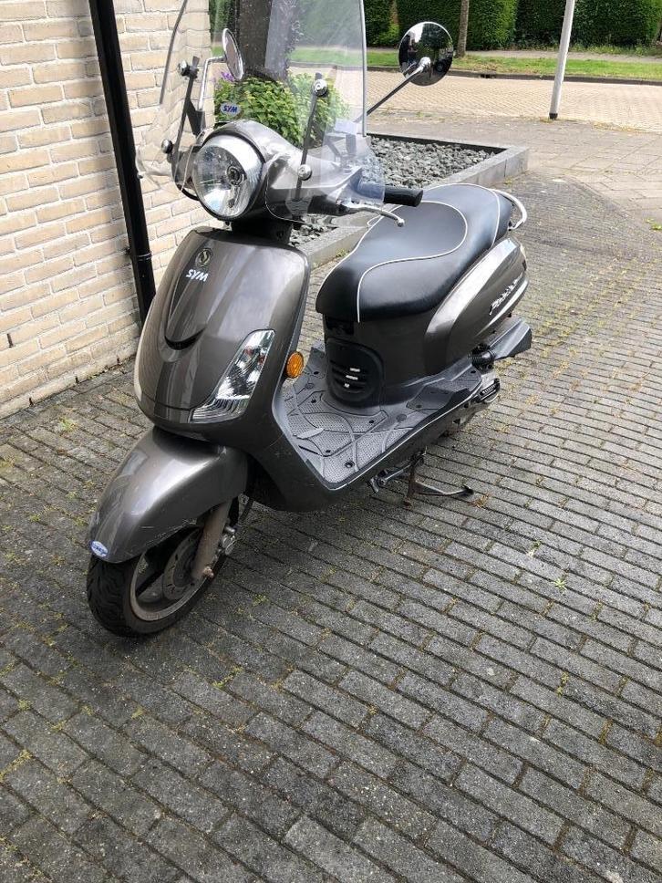 Sym Fiddle II 25 km/H scooter met schade, Fietsen en Brommers, Scooters | SYM, Gebruikt, Fiddle, Maximaal 25 km/u, Benzine, Ophalen