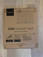 Traphek wit hout Oslo, Nieuw, 100 tot 115 cm, Ophalen of Verzenden, Schroefhekje