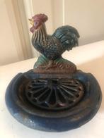 Haantje, Gietijzeren Zeepbakje, Antiek en Kunst, Ophalen of Verzenden