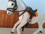 Schleich martingaal en zadeldekje bruin, Ophalen of Verzenden, Zo goed als nieuw, Paard, Beeldje of Figuurtje