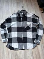 Monki Geruit Overhemd Maat S, Zwart, Ophalen of Verzenden, Zo goed als nieuw, Monki