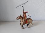 Blikken cowboy met lasso op een paard, Antiek en Kunst, Antiek | Speelgoed, Ophalen of Verzenden