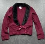 Frendz vestje wijnrood meisjesvest sjaalkraag maat 128, Kinderen en Baby's, Kinderkleding | Maat 128, Gebruikt, Meisje, Trui of Vest