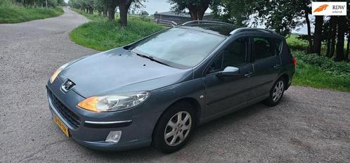 Peugeot 407 SW 1.8-16V XR Pack 2e eigenaar dealer onderhouds, Auto's, Peugeot, Bedrijf, Te koop, Airbags, Airconditioning, Boordcomputer