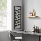 Wijnrek-40 x 7 x 120 cm-8 Wijnflessen, Ophalen, 5 tot 15 flessen, Nieuw, Metaal