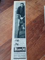 Advertentie van Bianchi bromfiets 8 1963, Verzamelen, Ophalen of Verzenden, Zo goed als nieuw