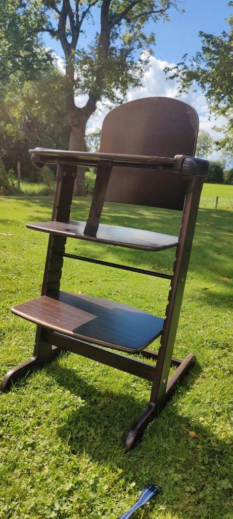 Geuther kinderstoel, meegroei stoel, Kinderen en Baby's, Kinderstoelen, Gebruikt, Meegroeistoel, Aanschuifbaar, Afneembaar eetblad