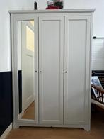 witte kledingkast, Huis en Inrichting, Kasten | Kledingkasten, Ophalen, Gebruikt, 100 tot 150 cm, Met hangruimte
