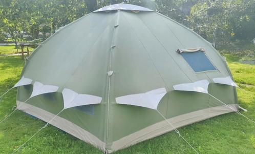Weggeefprijs! Super goede 380x380 karstentent met luifel, Caravans en Kamperen, Tenten, tot en met 4, Gebruikt, Ophalen