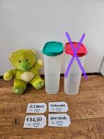 * Tupperware ruimtespaarders 2,3 liter, Huis en Inrichting, Keuken | Tupperware, Ophalen of Verzenden, Gebruikt, Rood, Bak of Kom