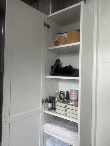 Twv €140 Badkamerkast boekenkast IKEA Billy Oxberg 40x30x202 - afbeelding 3