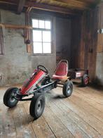 Mammoet Massey Ferguson skelter met aanhangwagen, Kinderen en Baby's, Speelgoed | Buiten | Skelters, Ophalen, Zo goed als nieuw