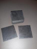 8 stuks lei stenen onderzetters, Ophalen, Gebruikt, Glas of Kopje