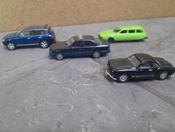 Modelauto H0 diversen (4 stuks) beschikbaar voor biedingen
