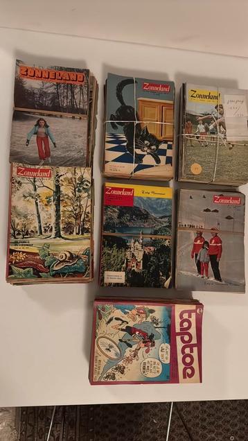 Paar honderd week laden zonneland taptoe 60-70er jaren beschikbaar voor biedingen