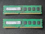 2x 16GB RAM Sticks geheugenbankje geheugen, Computers en Software, RAM geheugen, Desktop, Ophalen of Verzenden, DDR4