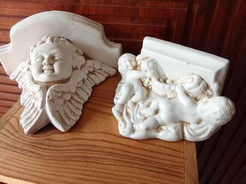 Wandconsole - twee soorten - Antiek/Vintage, Italie beschikbaar voor biedingen