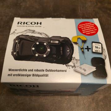 Ricoh WG80 onderwatercamera. Nieuwe. special edition. 14m.  beschikbaar voor biedingen