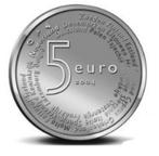 5 Euro 2004 Europamunt, Postzegels en Munten, Munten | Nederland, Zilver, Euro's, Ophalen of Verzenden, Koningin Beatrix