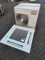 Toshiba inbouw cassette airco warmtepomp inverter 10 kW A+, Afstandsbediening, 100 m³ of groter, Plafondventilator, Verwarmen