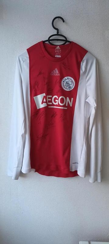 Gesigneerd vintage thuis shirt Ajax - 2008/2009 beschikbaar voor biedingen