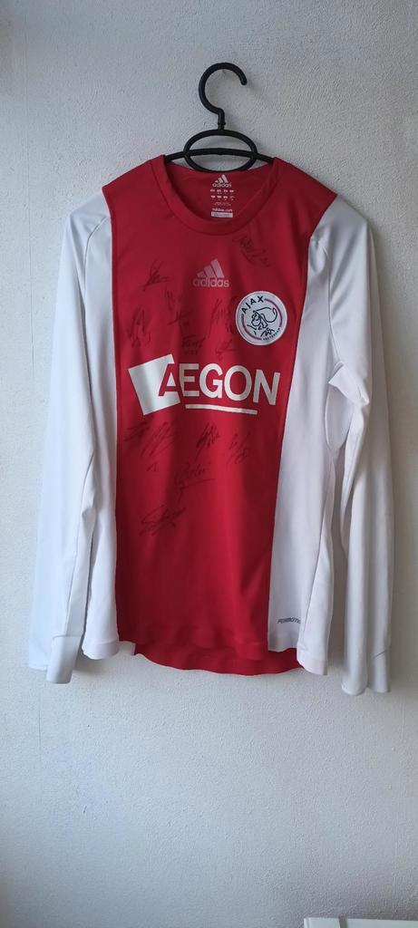Gesigneerd vintage thuis shirt Ajax - 2008/2009, Sport en Fitness, Voetbal, Zo goed als nieuw, Shirt, Maat S, Verzenden