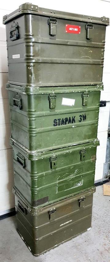 2x KL Zarges Aluminium Legerkist Kist 60 Liter 58x38x40cm beschikbaar voor biedingen