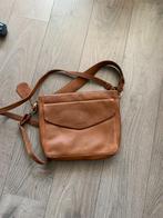 Burkely dames leren tas(nr.20 D1), Ophalen of Verzenden, Zo goed als nieuw, Bruin, Schoudertasje
