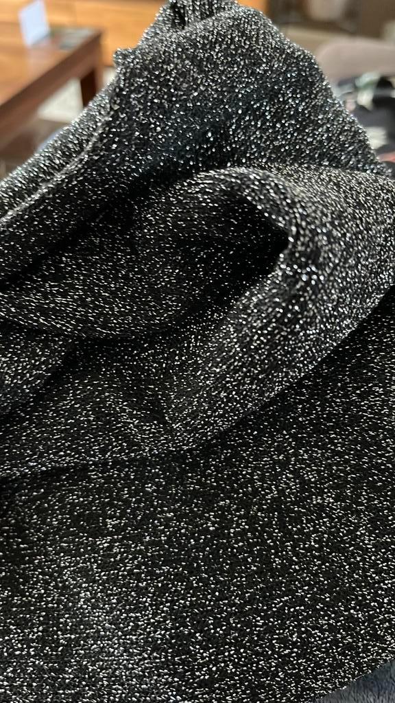 H&M Dunne zwarte sparkel trui mt M, Kleding | Dames, Truien en Vesten, Zo goed als nieuw, Maat 38/40 (M), Zwart, Ophalen of Verzenden