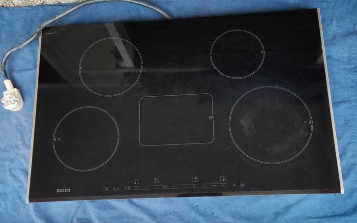 Bosch inbouw Inductiekookplaat HMEI 80 CTC, Witgoed en Apparatuur, Kookplaten, Gebruikt, Inbouw, Inductie, Ophalen of Verzenden