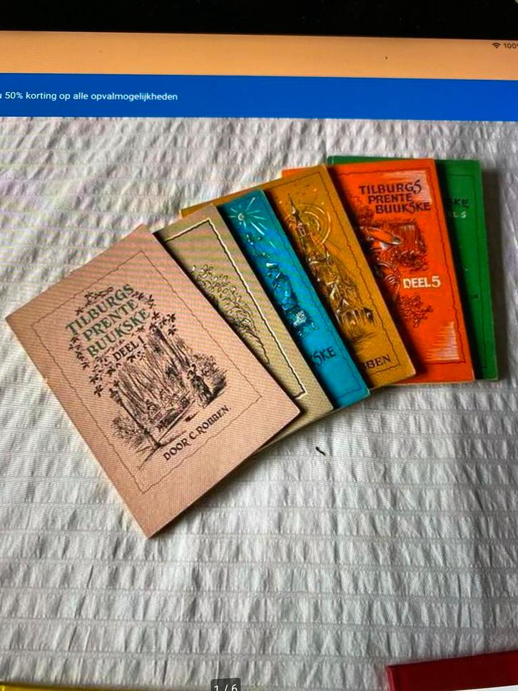 Cees robben tilburgs prentebuukske prentebuukskes, Boeken, Geschiedenis | Stad en Regio, Zo goed als nieuw, Ophalen of Verzenden