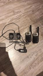 Walkie Talkie Set - Oud, maar werkt!, Ophalen, Gebruikt, Minder dan 2 km, Portofoon of Walkie-talkie