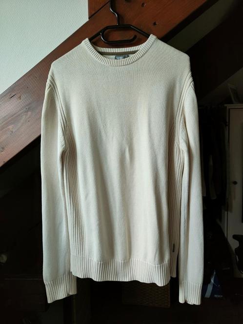 Trui - 100% katoen - 'WE' - maat XL, Kleding | Heren, Truien en Vesten, Zo goed als nieuw, Maat 56/58 (XL), Wit, Ophalen of Verzenden