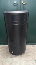 Elho Green regenton met plantenbak zwart - 200 liter, Ophalen, Kunststof, Gebruikt, Met kraantje