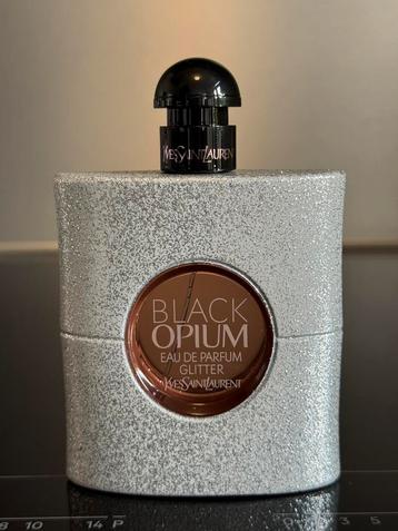 Black opium yves saint laurent 90ml eau de parfum glitter beschikbaar voor biedingen