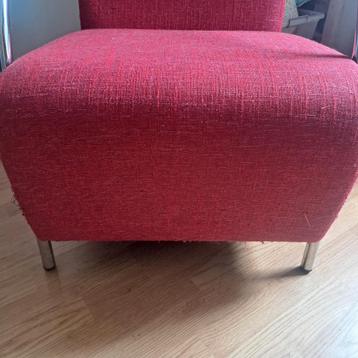 Gratis op te halen rode fauteuil