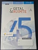 Getal & Ruimte 12e editie | Wiskunde A | HAVO DEEL 3, Wiskunde A, HAVO, Ophalen of Verzenden, Zo goed als nieuw