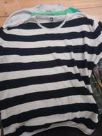 Gestreept shirt HEMA - Maat xl, Zwart, Maat 46/48 (XL) of groter, Ophalen of Verzenden, Zo goed als nieuw