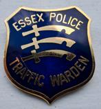 Badge trafficwarden politie Essex., Ophalen of Verzenden, Landmacht, Nederland, Embleem of Badge