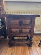Spaans nachtkastje & bed, Antiek en Kunst, Ophalen
