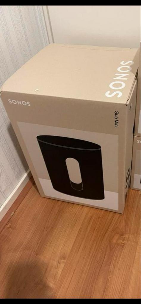 Sonos Sub Mini - Nieuw in doos!, Audio, Tv en Foto, Luidsprekers, Nieuw, Subwoofer, 120 watt of meer, Sonos, Ophalen of Verzenden