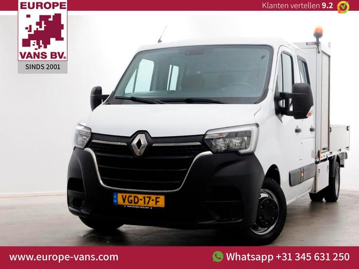 Renault Master T35 2.3 dCi 145pk D.C. Open Laadbak Trekhaak, Auto's, Bestelauto's, Bedrijf, Te koop, ABS, Airconditioning, Alarm