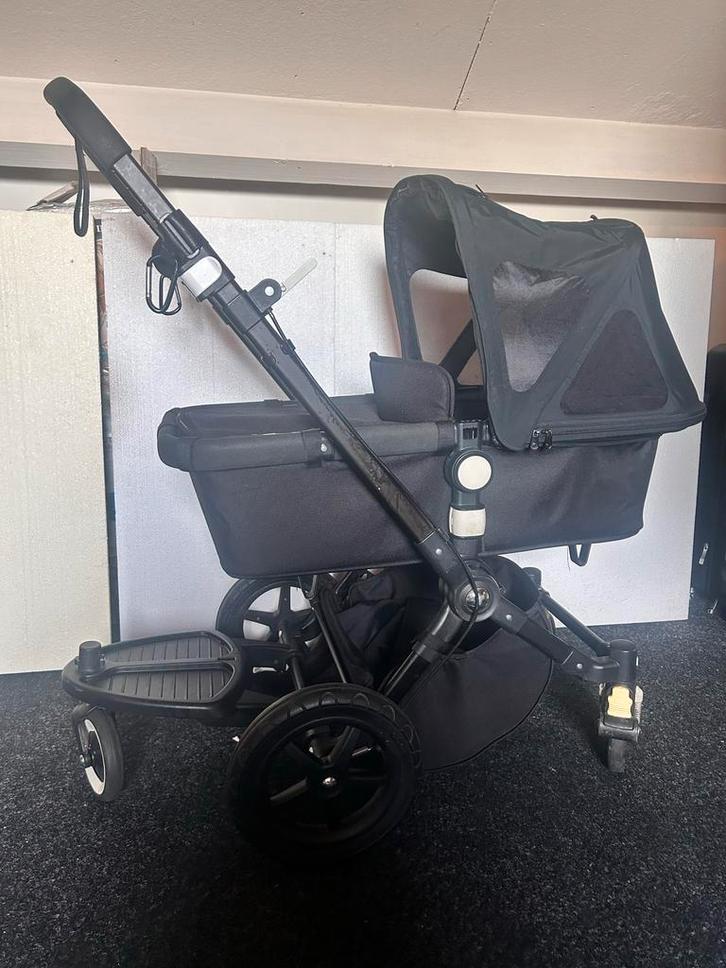 Bugaboo Cameleon 3 Kinderwagen - Zwart, Kinderen en Baby's, Kinderwagens en Combinaties, Gebruikt, Kinderwagen, Bugaboo, Met reiswieg