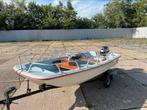 Dory 11 met Yamaha 15 pk 2-takt + trailer, Watersport en Boten, Vis- en Consoleboten, Ophalen, 10 tot 30 pk, Gebruikt, 3 tot 6 meter