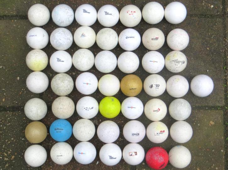 Hockeyballen 50 x Brabo TK Dita Verbunt hockey bal glad veld, Sport en Fitness, Hockey, Gebruikt, Bal, Ophalen of Verzenden